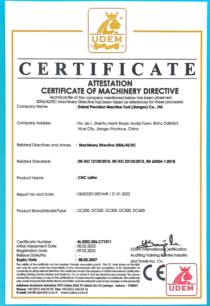 CE certificate CE certificate